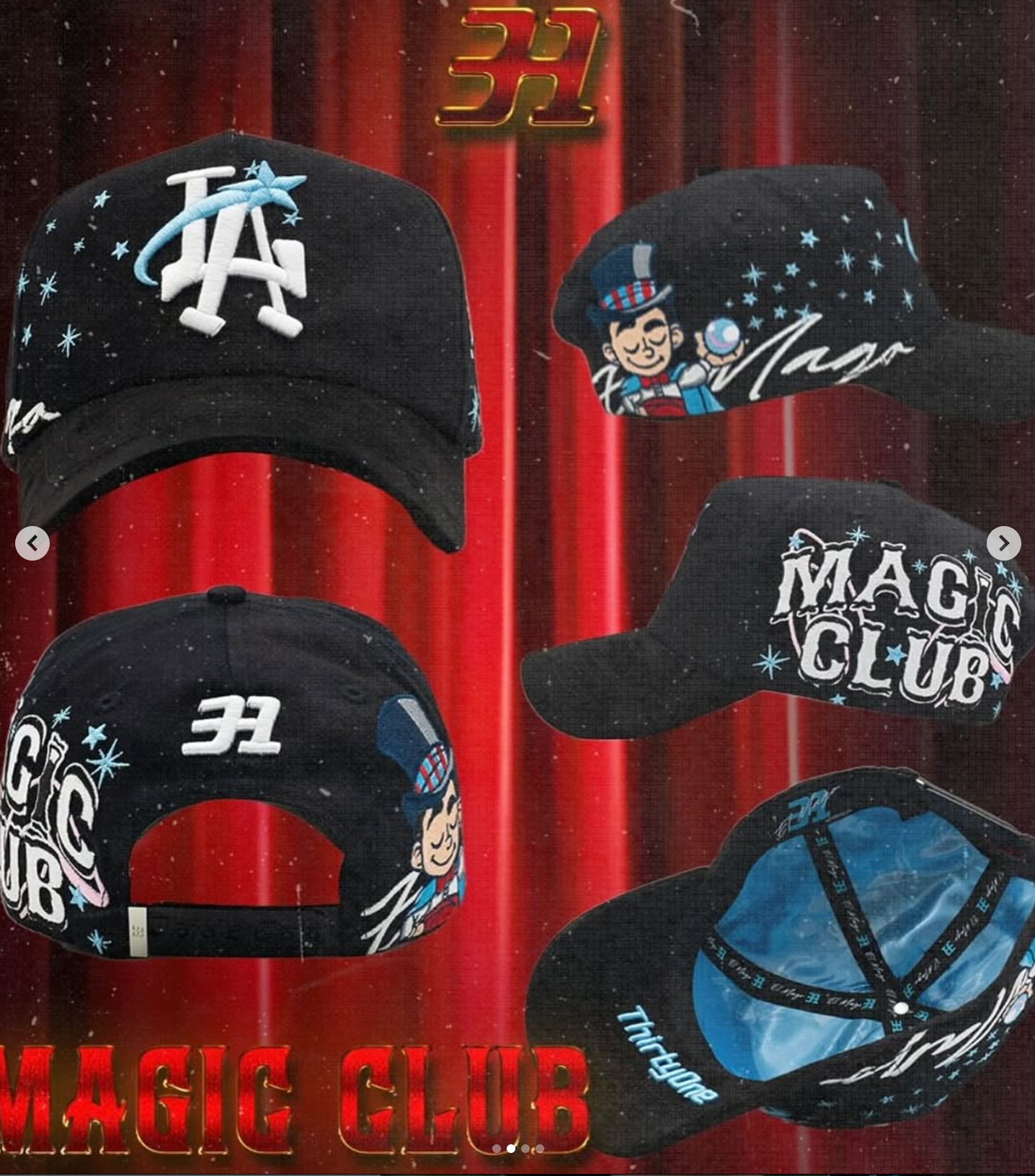 Magic Club - 31 hats
