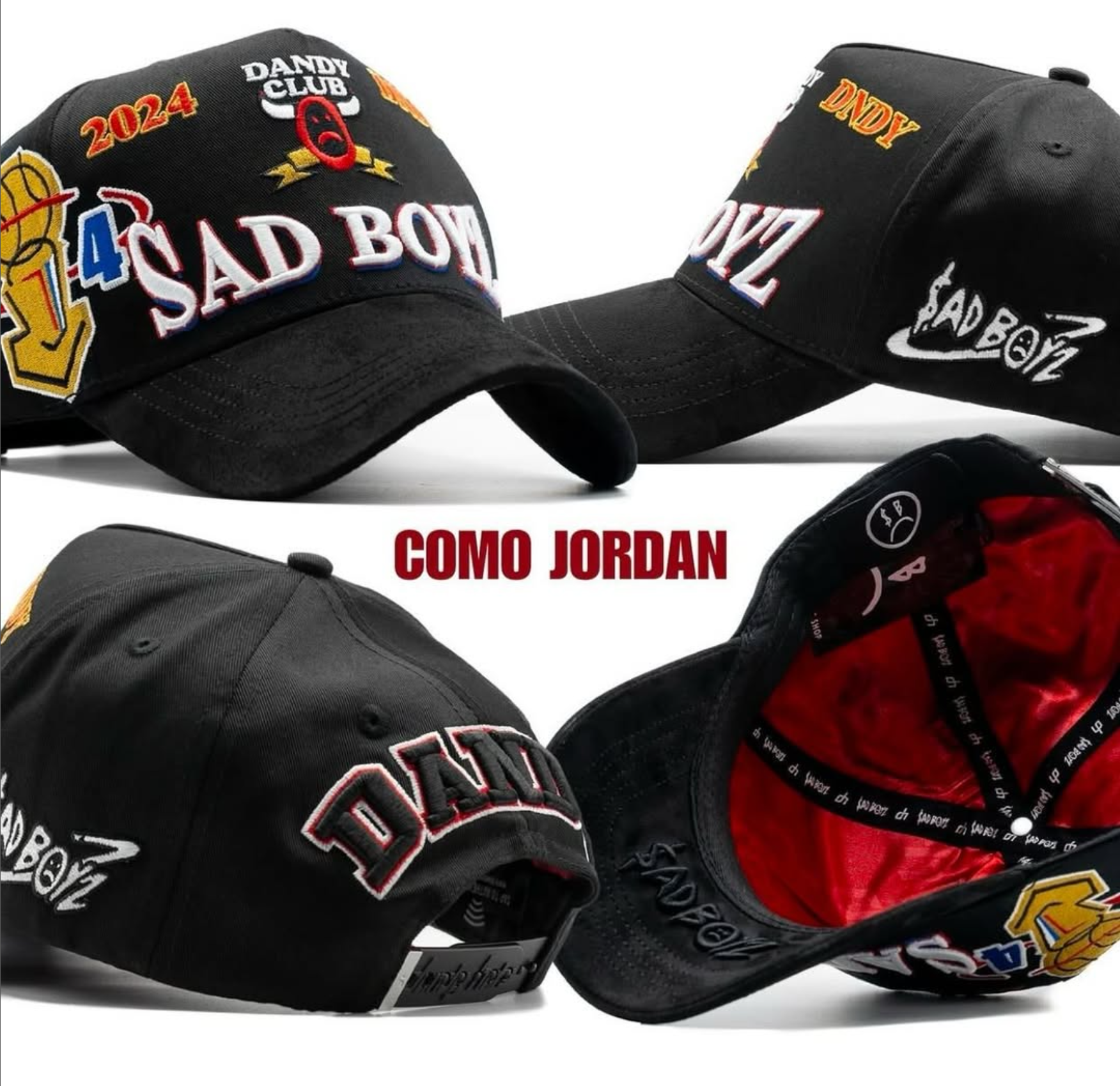 Como Jordan - Dandy Hats x Sad Boyz