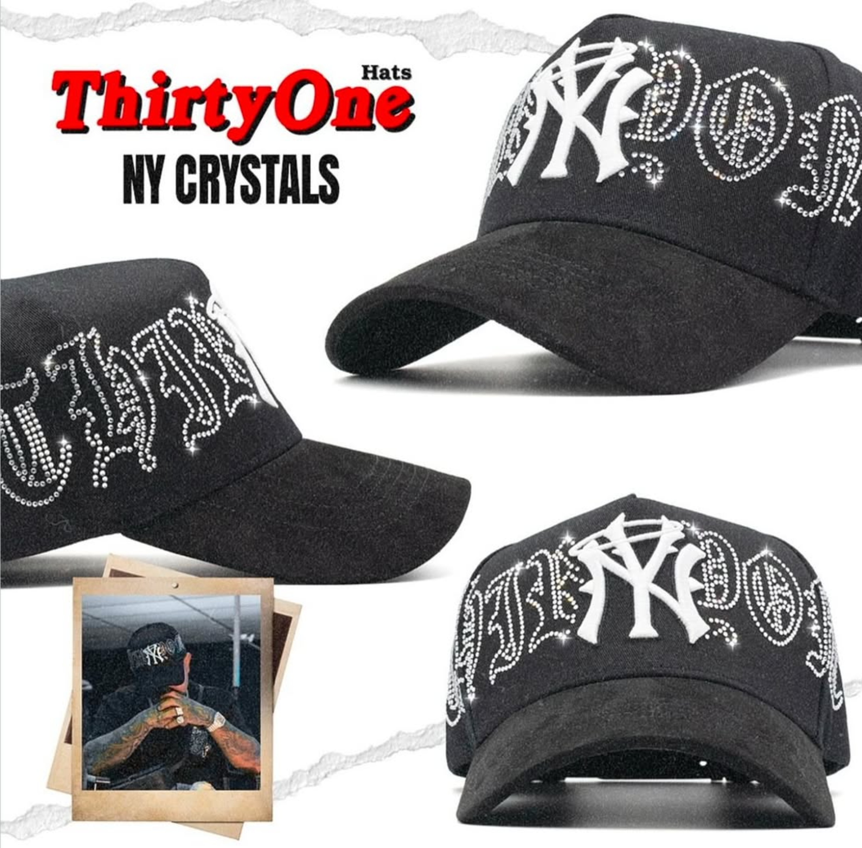 NY Crystals - 31 Hats