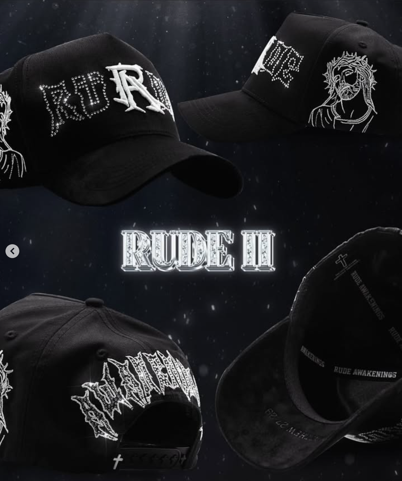 Jesus Christ White Crystals - Rude Awakening