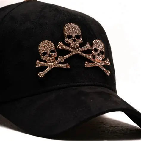 Rose Gold Skulls - Barbas Hats
