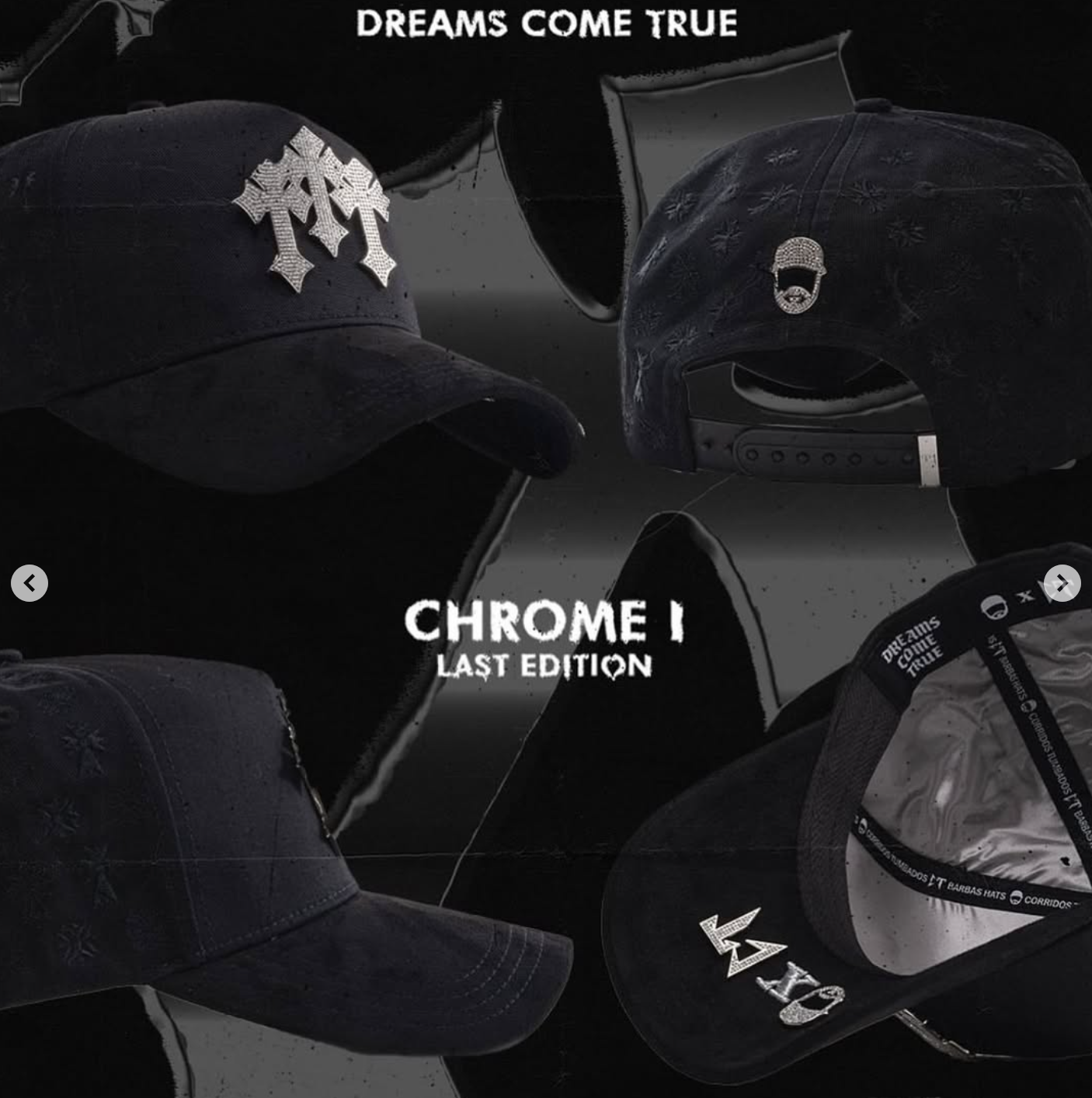 Chrome 1 Last Edition - Barbas Hats