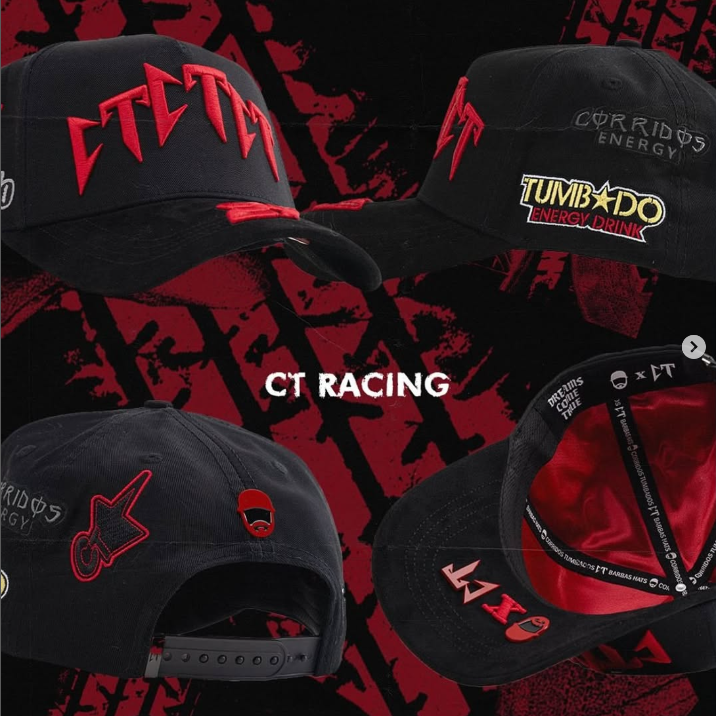 CT RACING - Barbas Hats x CT